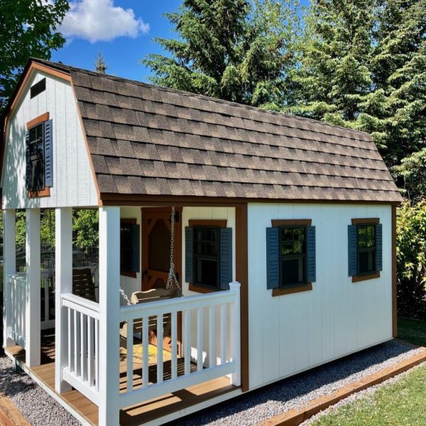 Barn playhouse sideview