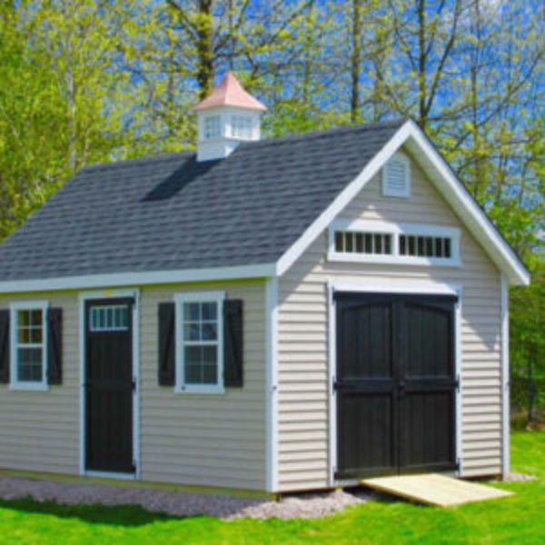 Manor A-Frame Shed 1