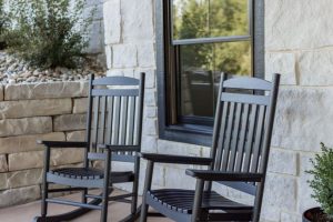 Porch Rockers in Black