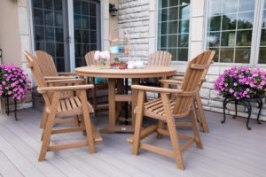 full mahogany 60 table