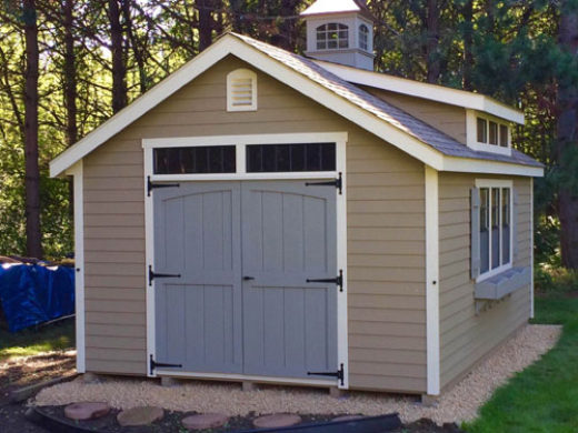 Classic Garden Shed with Mini Dormer