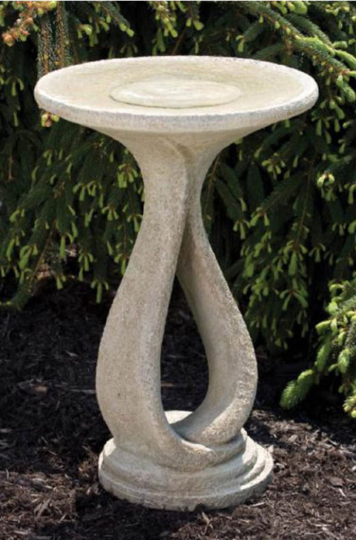 MAS Ribbon Birdbath