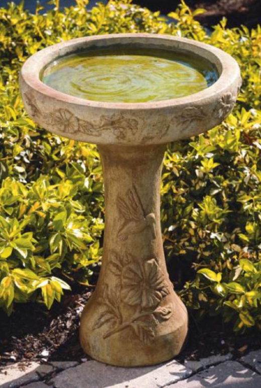 MAS Hummingbird Birdbath