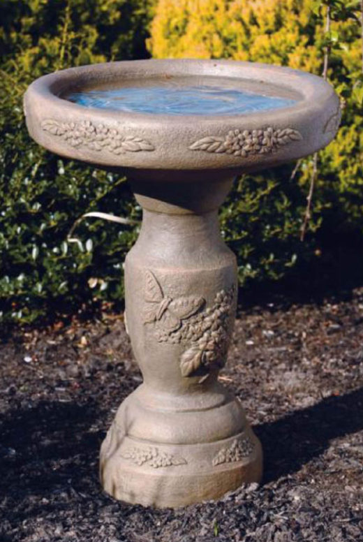 MAS Lilac Bird Bath