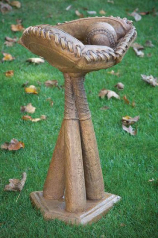 MAS Batter Up Birdbath