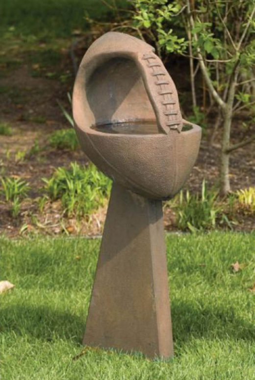 MAS Football Birdbath
