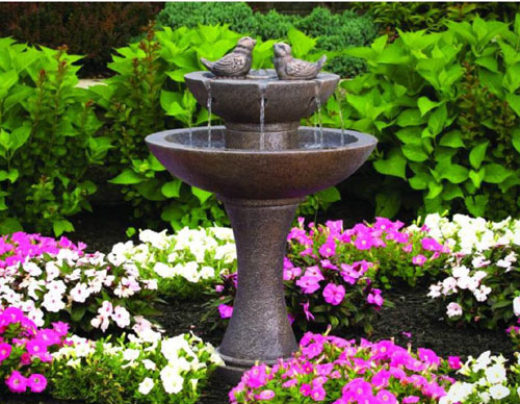 MAS 34" Tranquility Bird Spill Fountain