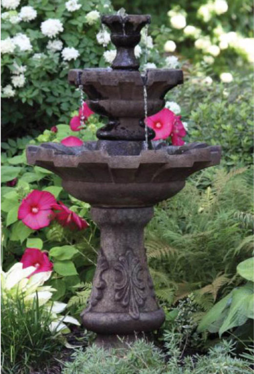 MAS Two Tier Fluted Fountain