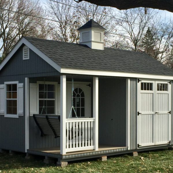 Durabuilt Side Porch Shed 2