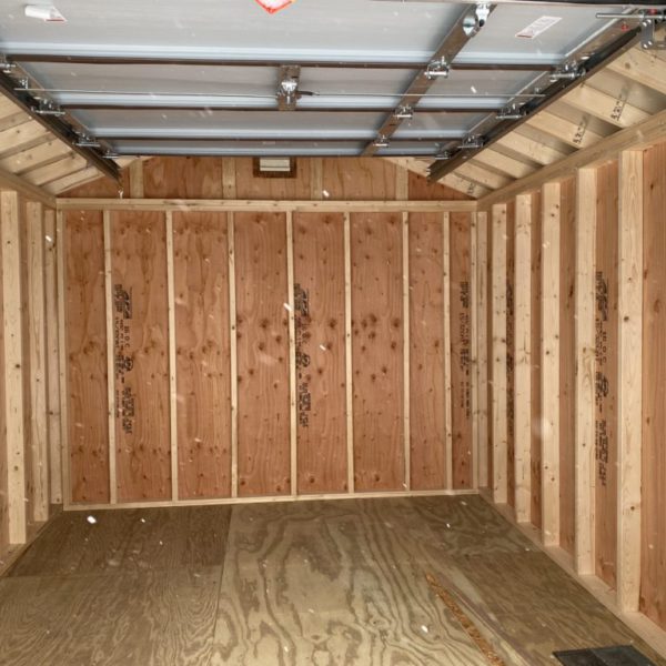 Inside picture of Limited Shed with Garage Door