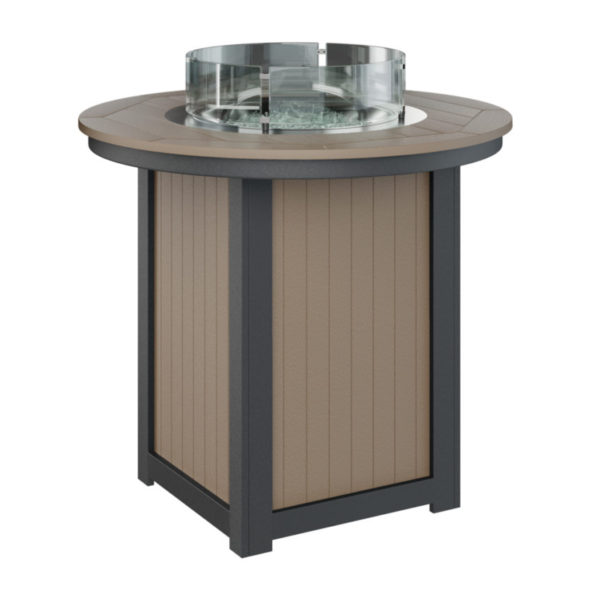 44 Round Bar Dining Fire Table