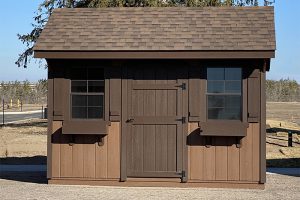 brown shed