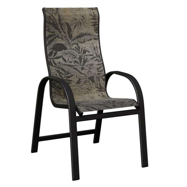 Murphy high back sling dining chair