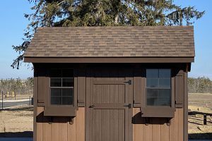 brown shed